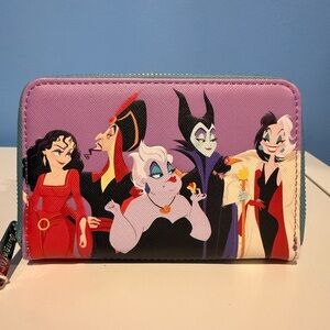 Disney Villains Women's Wallet - Purple and Red